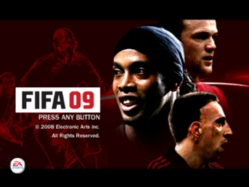 FIFA Soccer 09 screen shot title